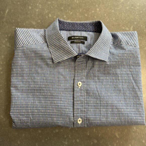 Bugatchi Shapped Fit Mens Shirt - Picture 1 of 10